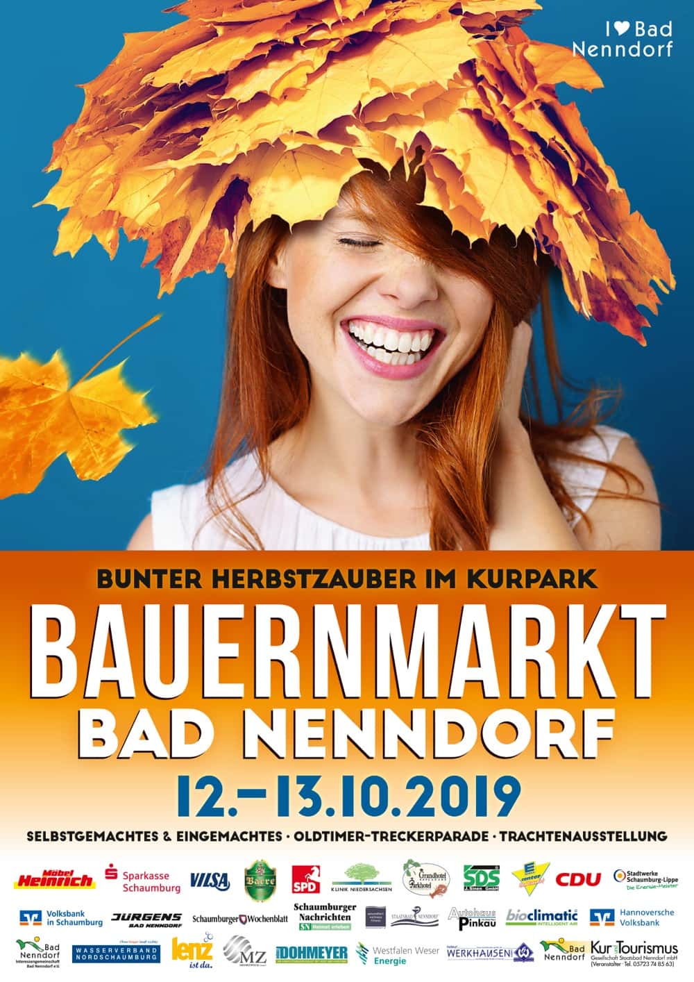 Der Bauernmarkt Findet Vom 13 14 Oktober 2019 Im Kurpark Statt